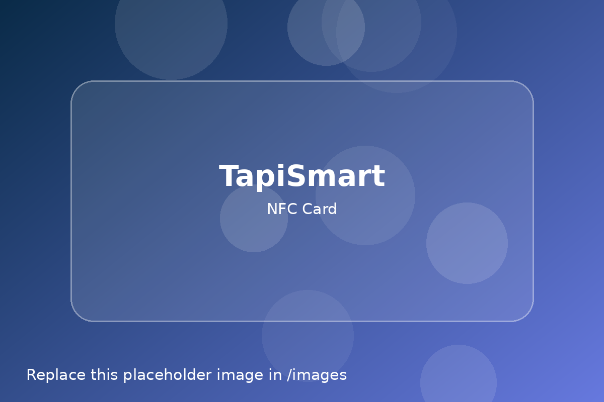 TapiSmart NFC card
