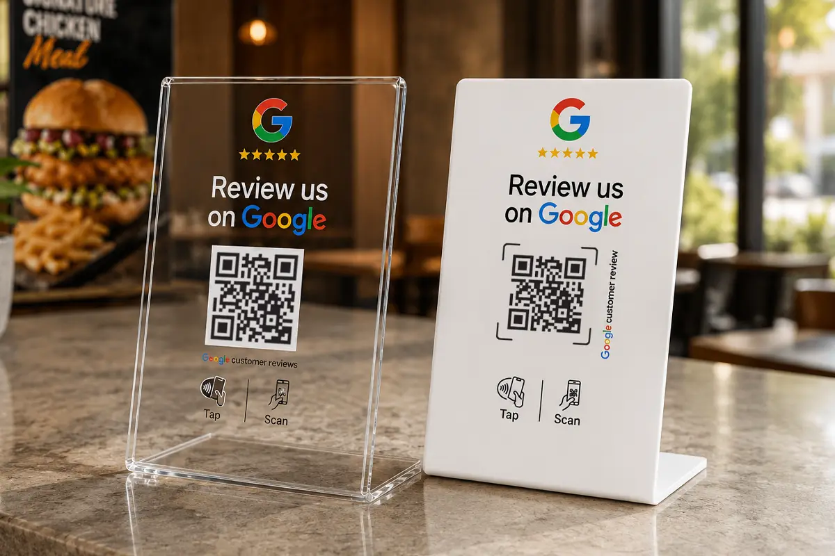 Google Review NFC Stand