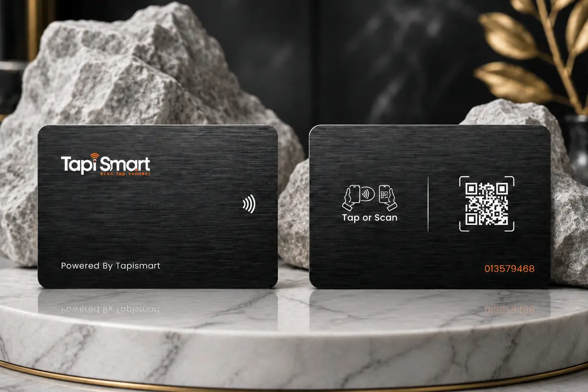 Metal Black NFC Card