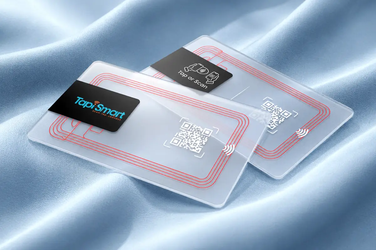 PVC Transparent LED NFC Card